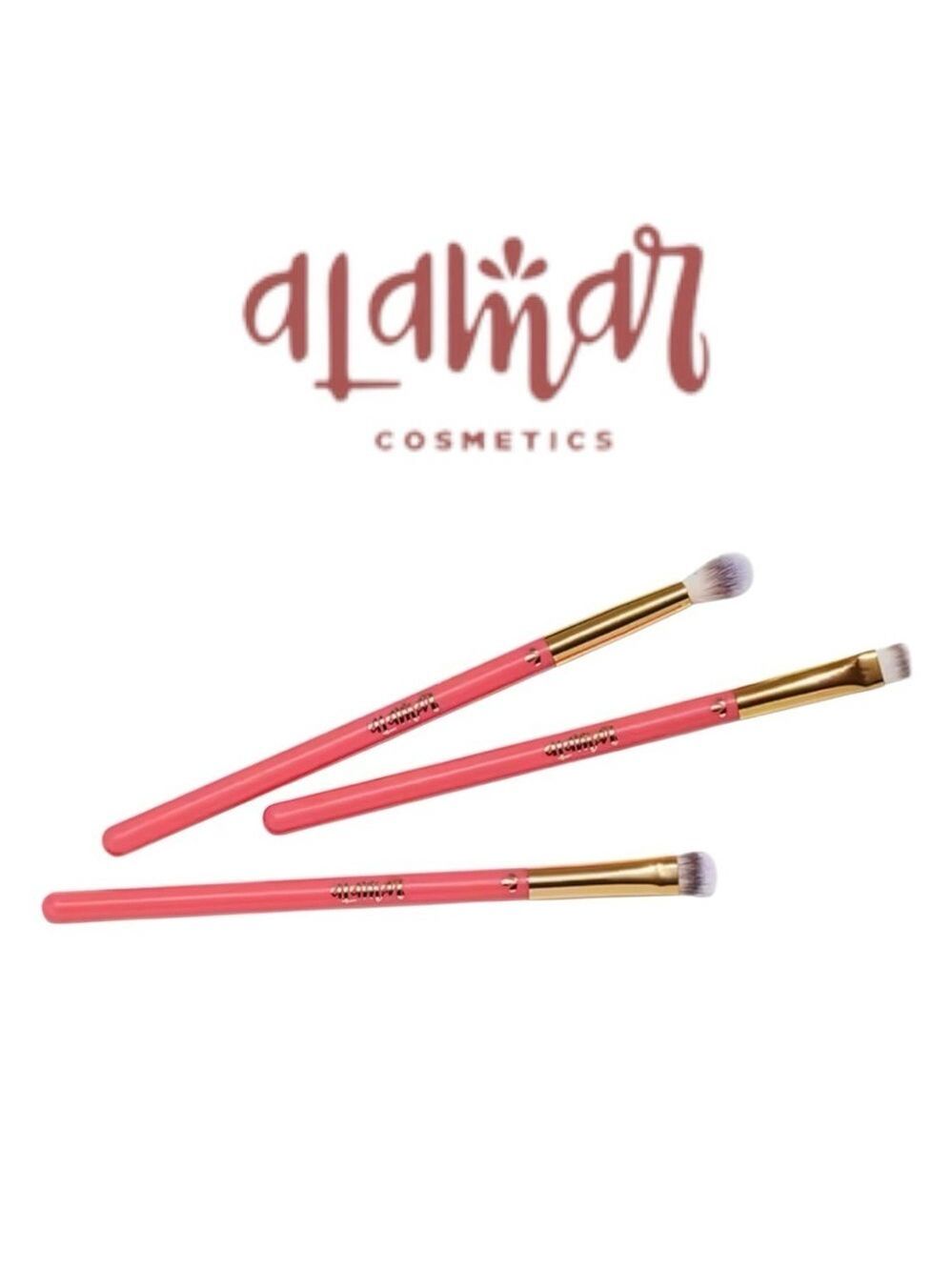 ALAMAR Essentials Eye Trio Brush Set | NEW | 3 Piece Eyeshadow Brush Set